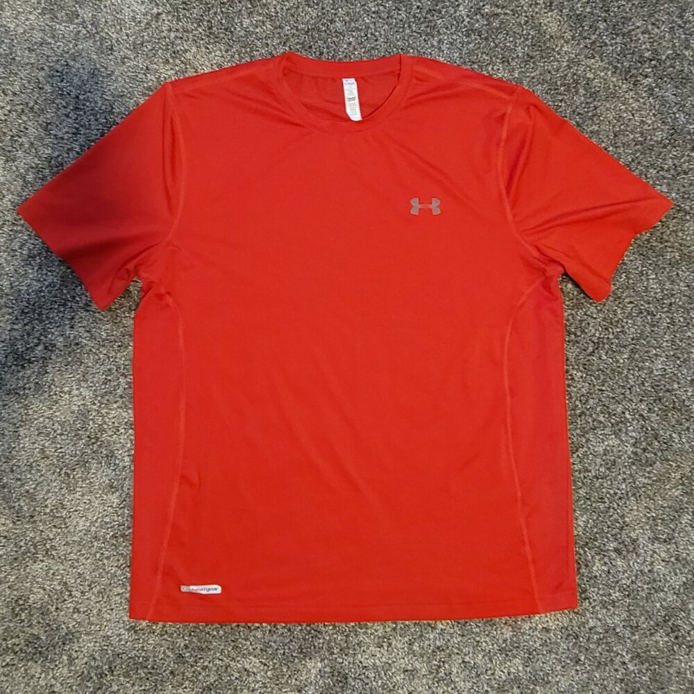 Under Armour Heat gear  Red  T-shirt/ XL